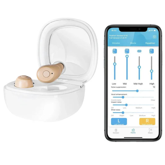VoiceVivid™ ITE Smart Hearing (App Controlled) - CrispVoice
