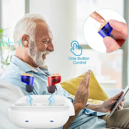 VoiceVivid™ CIC Invisible Hearing (Pair Of 2) - CrispVoice
