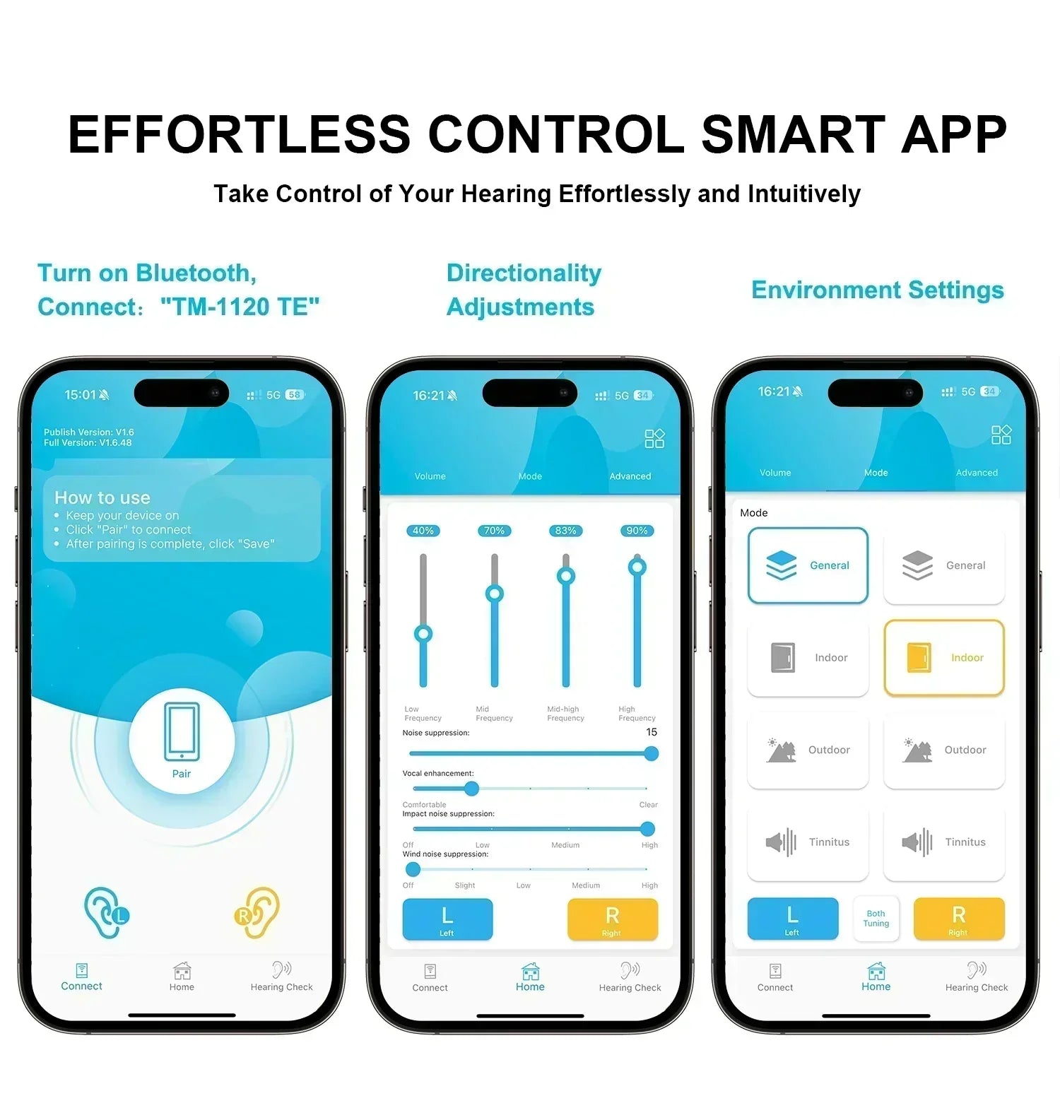 VoiceVivid™ ITE Smart Hearing (App Controlled) - CrispVoice