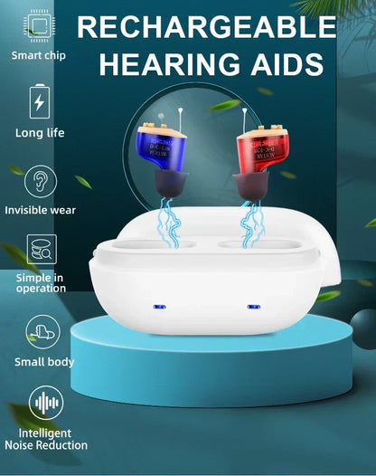VoiceVivid™ CIC Invisible Hearing (Pair Of 2) - CrispVoice